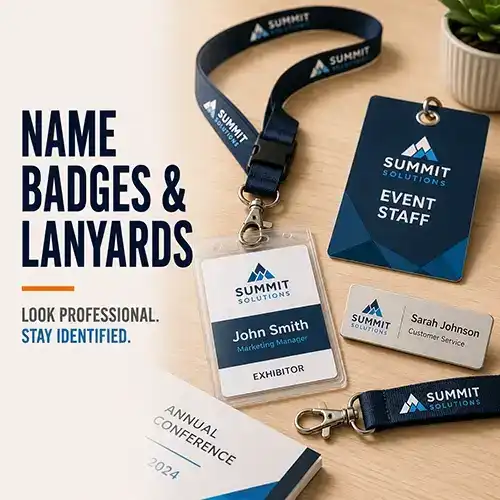 Name Badges & Lanyards