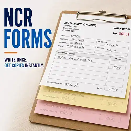NCR Carbonless Forms