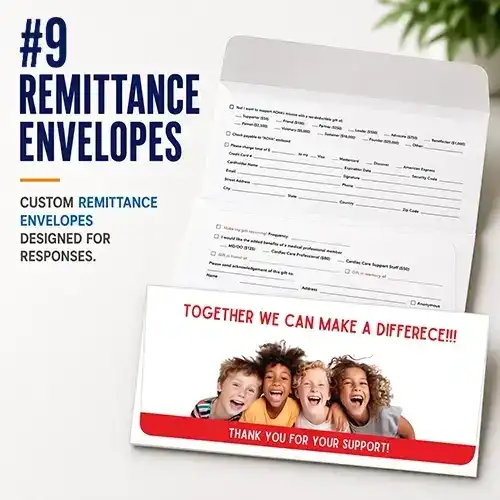 #9 Remittance Envelope with Extended Flap