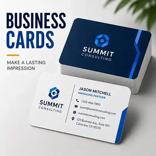 Rounded Corner Business Cards