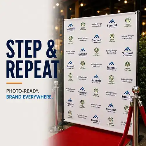 Step and Repeat Banners