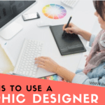 use a graphic designer